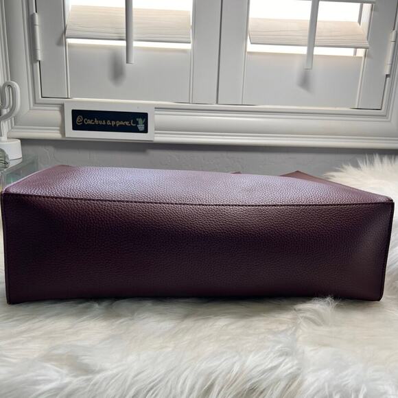 New Women’s Rachel Zoe Arialith-601 Tote in Bordo/ Rouge Fonce - Picture 6 of 9